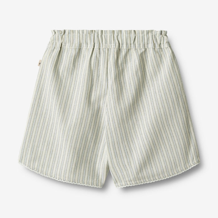 Wheat Main Shorts Edvia Shorts 4109 aquablue stripe