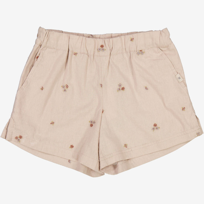 Wheat Main  Shorts Eileen Shorts 9202 embroidery flowers