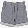 Wheat Main  Shorts Luca | Baby Shorts 1197 navy denim stripe