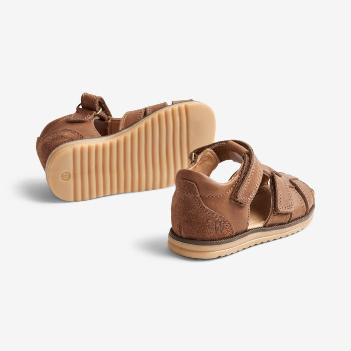 Wheat Footwear Sky Sandal | Baby Prewalker Sandals 9002 cognac