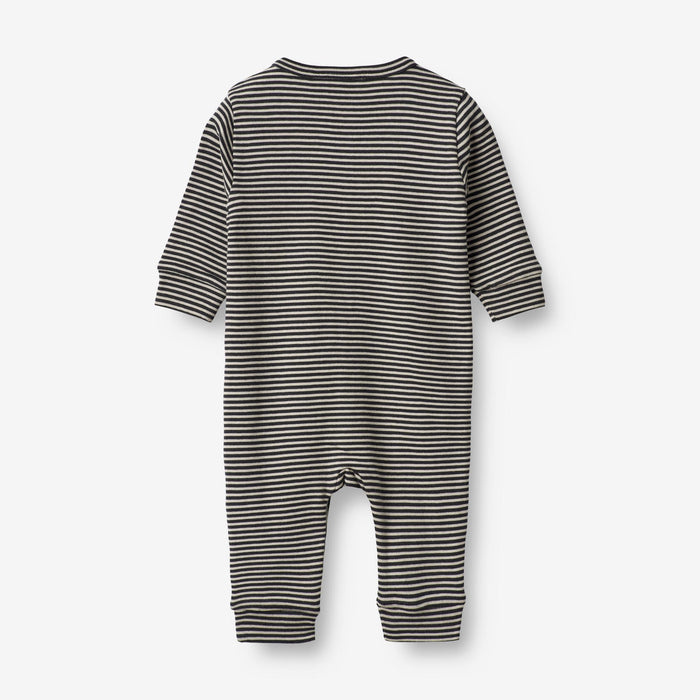 Wheat Main Sleepsuit Nikola | Baby Home 1436 navy night stripe