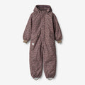 Wheat Outerwear Snowsuit Miko Tech Snowsuit 3121 eggplant buttercups