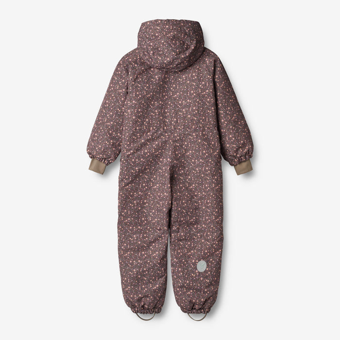 Wheat Outerwear Snowsuit Miko Tech Snowsuit 3121 eggplant buttercups