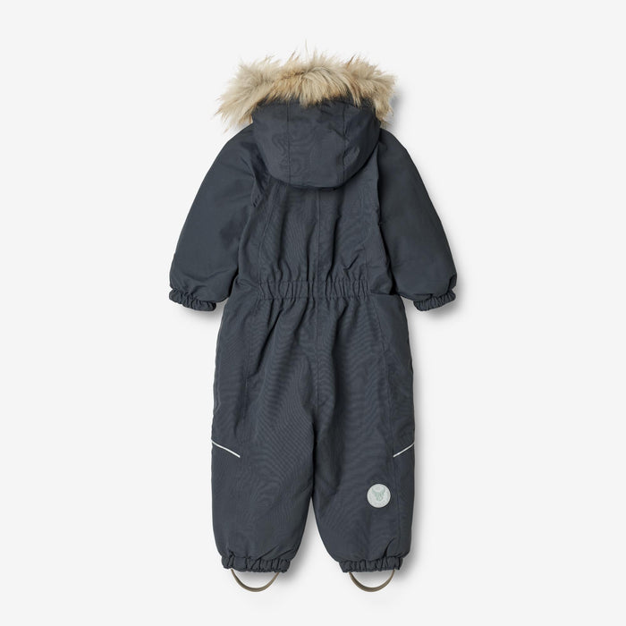 Wheat Outerwear Snowsuit Nickie Tech | Baby Snowsuit 1108 dark blue