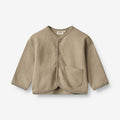 Wheat Main Sweat Cardigan Toto | Baby Sweatshirt 3239 beige stone