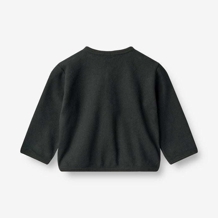 Wheat Main Sweat Cardigan Toto | Baby Sweatshirt 1432 navy