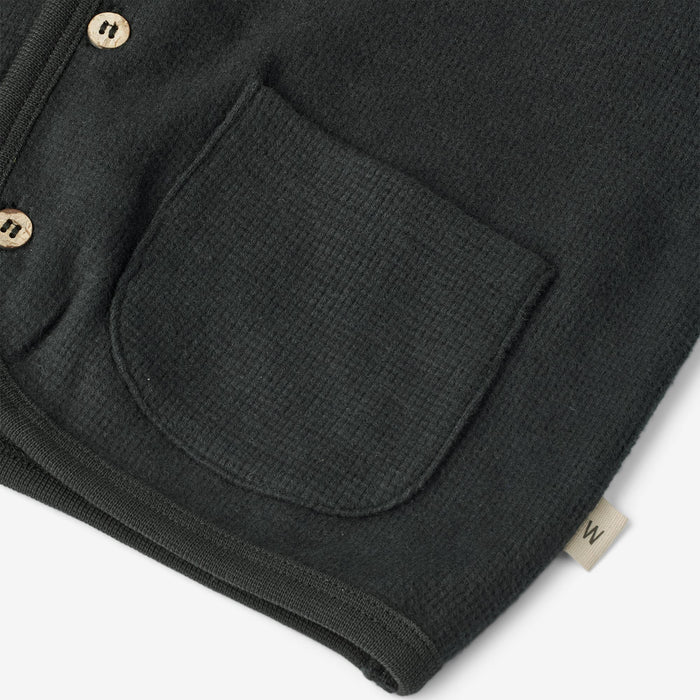 Wheat Main Sweat Cardigan Toto | Baby Sweatshirt 1432 navy