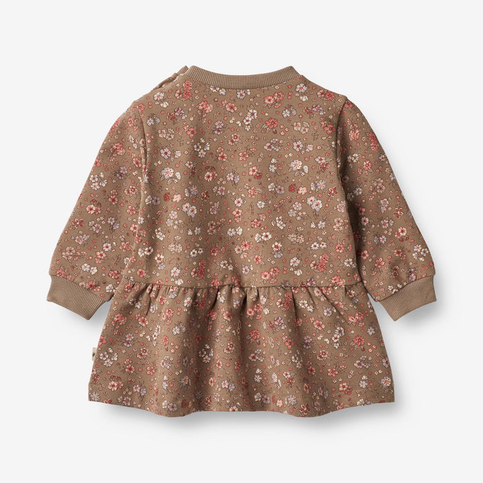 Wheat Main Sweat Dress Zenia | Baby Dress 9503 cocoa brown meadow