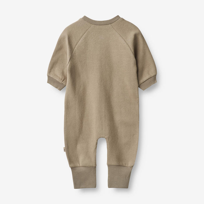 Wheat Main Sweat Jumpsuit Lou | Baby Jumpsuit 3239 beige stone