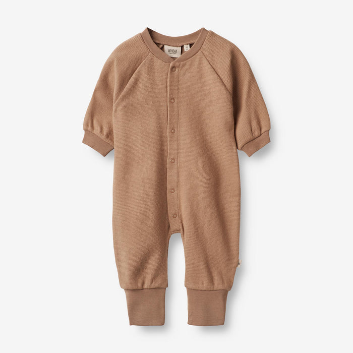 Wheat Main Sweat Jumpsuit Lou | Baby Jumpsuit 2121 berry dust