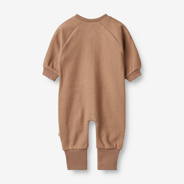 Wheat Main Sweat Jumpsuit Lou | Baby Jumpsuit 2121 berry dust