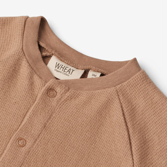 Wheat Main Sweat Jumpsuit Lou | Baby Jumpsuit 2121 berry dust