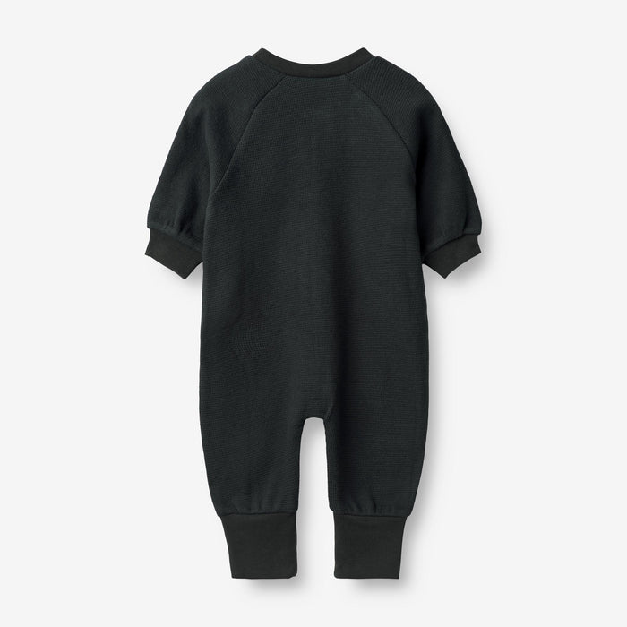 Wheat Main Sweat Jumpsuit Lou | Baby Jumpsuit 1432 navy