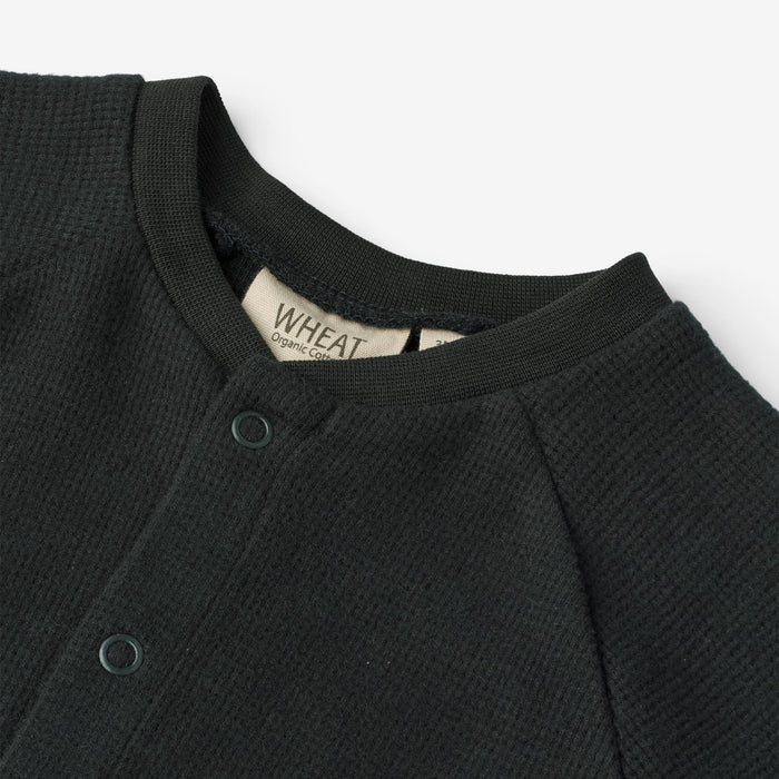 Wheat Main Sweat Jumpsuit Lou | Baby Jumpsuit 1432 navy
