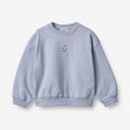 Wheat Main Sweatshirt Eliza Embroidery Sweatshirt 1497 ice purple
