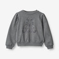 Wheat Main Sweatshirt Rabbitfriends Embroidery Sweatshirt 1525 autumn sky