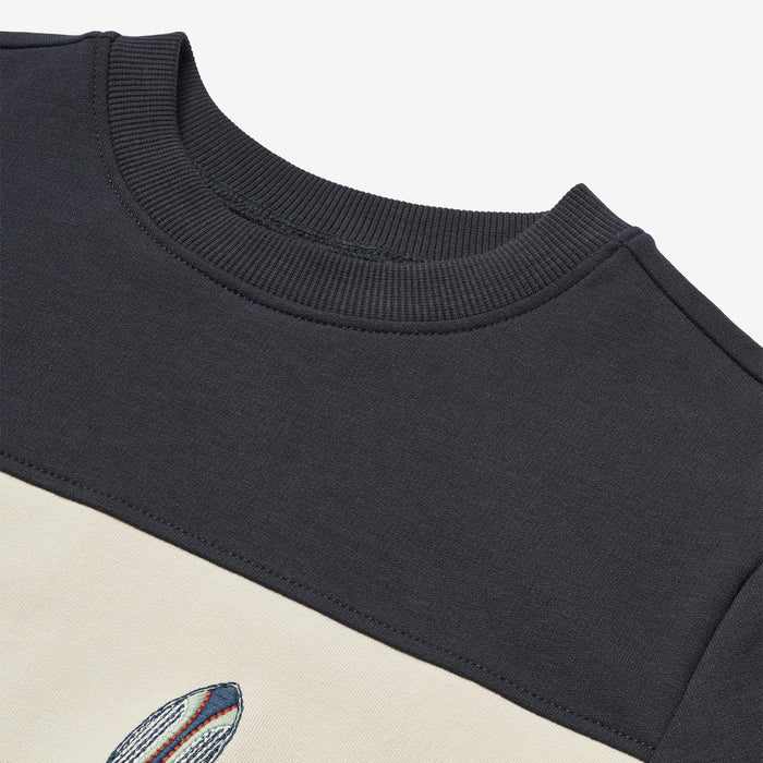 Wheat Main Sweatshirt Wilhelm Sweatshirt 1432 navy