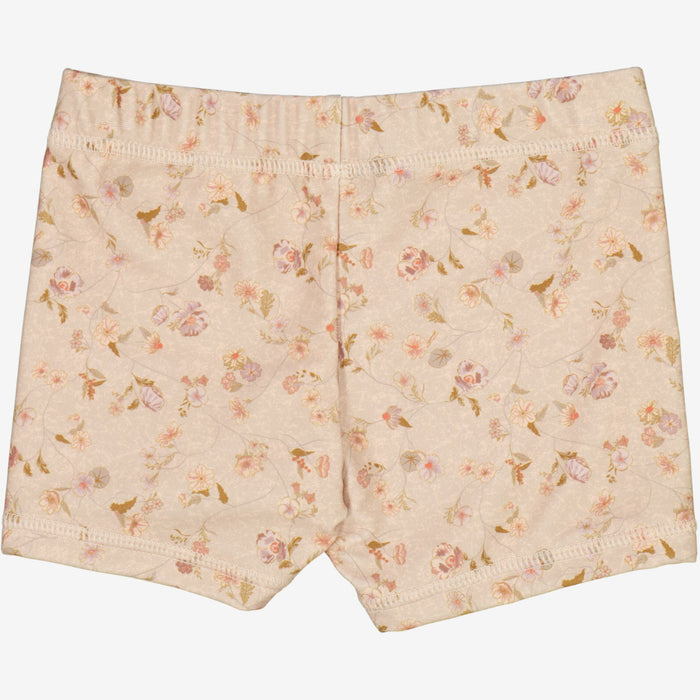 Wheat Main Swim Shorts Niki Swimwear 1492 purple poppy flowers