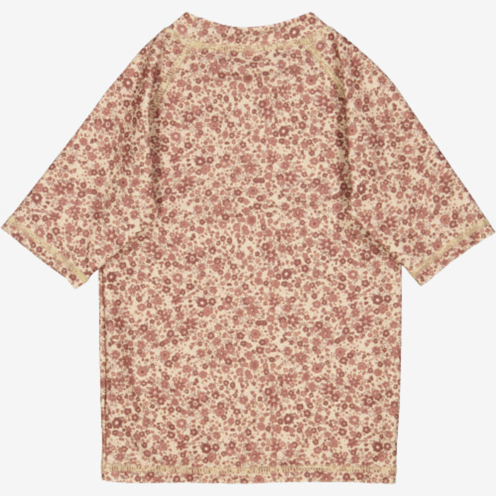 Wheat Main Swim T-Shirt Jackie SS Swimwear 2073 red flower meadow