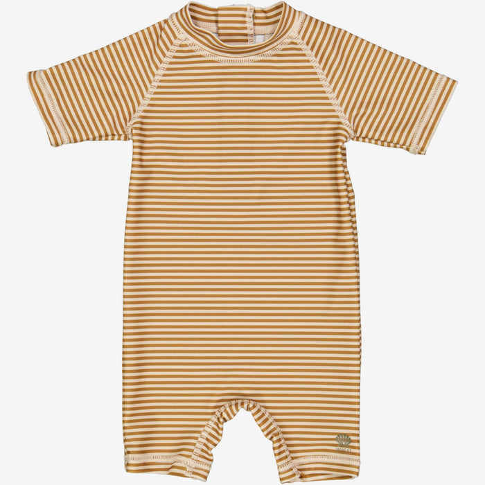 Wheat Main Swimsuit Cas | Baby Swimwear 5096 golden green stripe