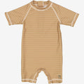 Wheat Main Swimsuit Cas | Baby Swimwear 5096 golden green stripe