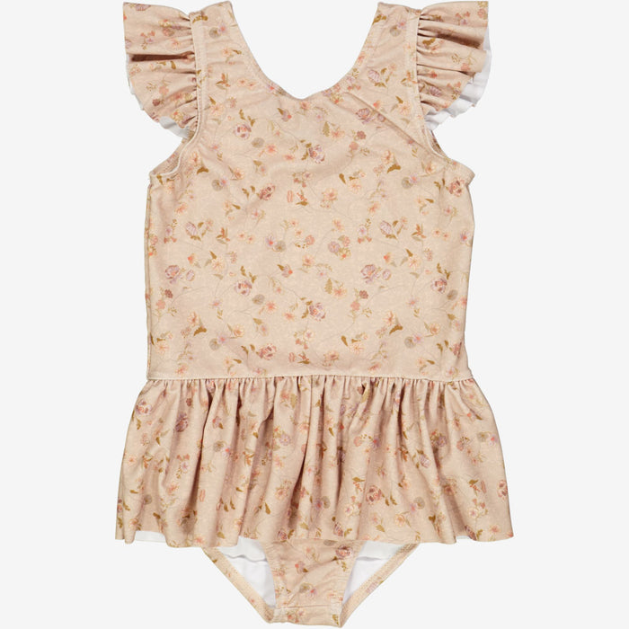 Wheat Main Swimsuit Diddi Swimwear 1492 purple poppy flowers
