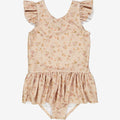 Wheat Main Swimsuit Diddi Swimwear 1492 purple poppy flowers