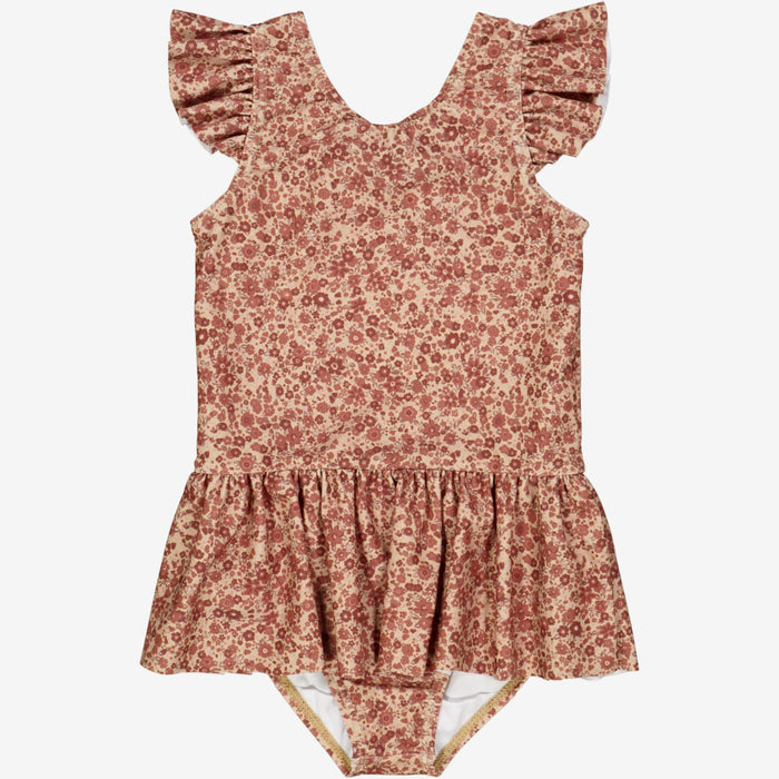 Wheat Main Swimsuit Diddi Swimwear 2073 red flower meadow