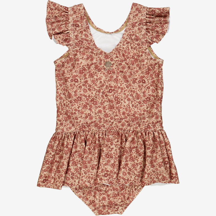 Wheat Main Swimsuit Diddi Swimwear 2073 red flower meadow