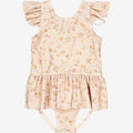 Wheat Main Swimsuit Diddi | Baby Swimwear 1492 purple poppy flowers