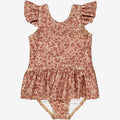 Wheat Main Swimsuit Diddi | Baby Swimwear 2073 red flower meadow