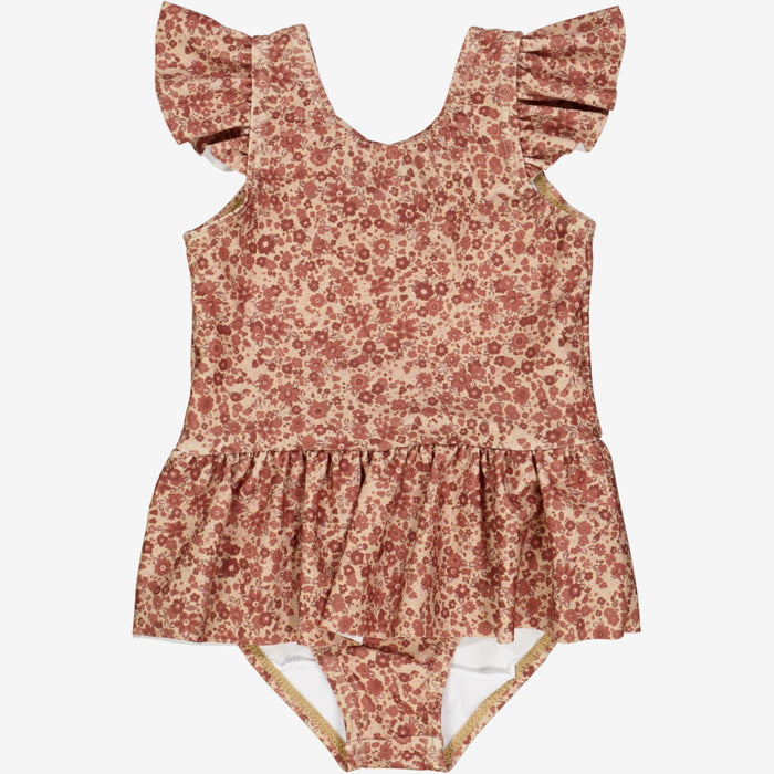 Wheat Main Swimsuit Diddi | Baby Swimwear 2073 red flower meadow