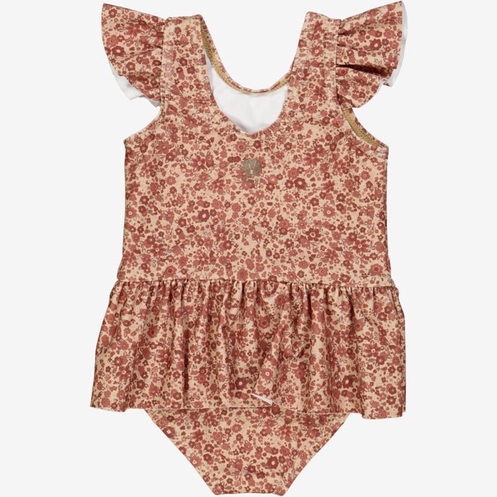 Wheat Main Swimsuit Diddi | Baby Swimwear 2073 red flower meadow