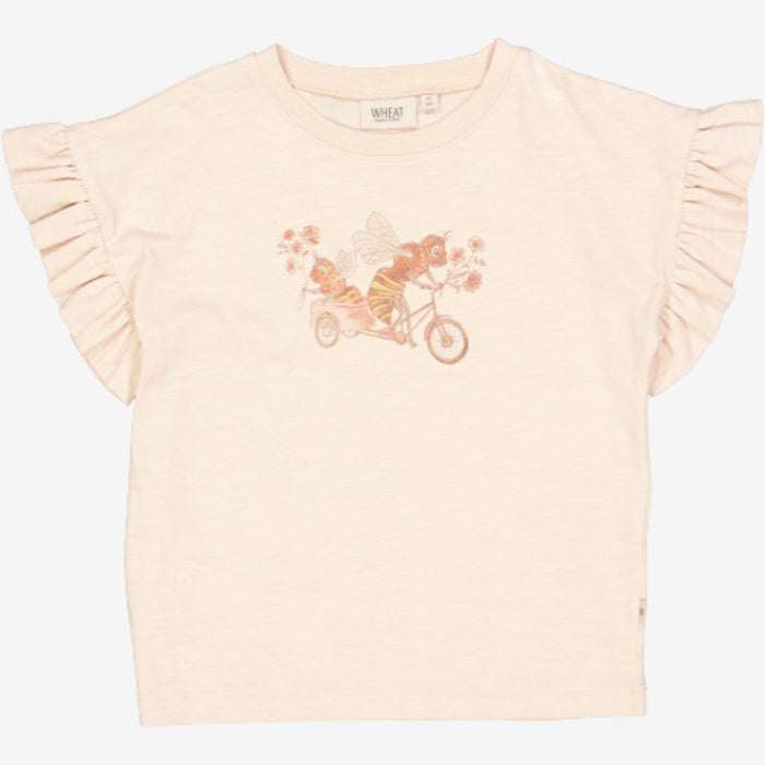 Wheat Main T-Shirt Bee Bike Jersey Tops and T-Shirts 2032 rose dust