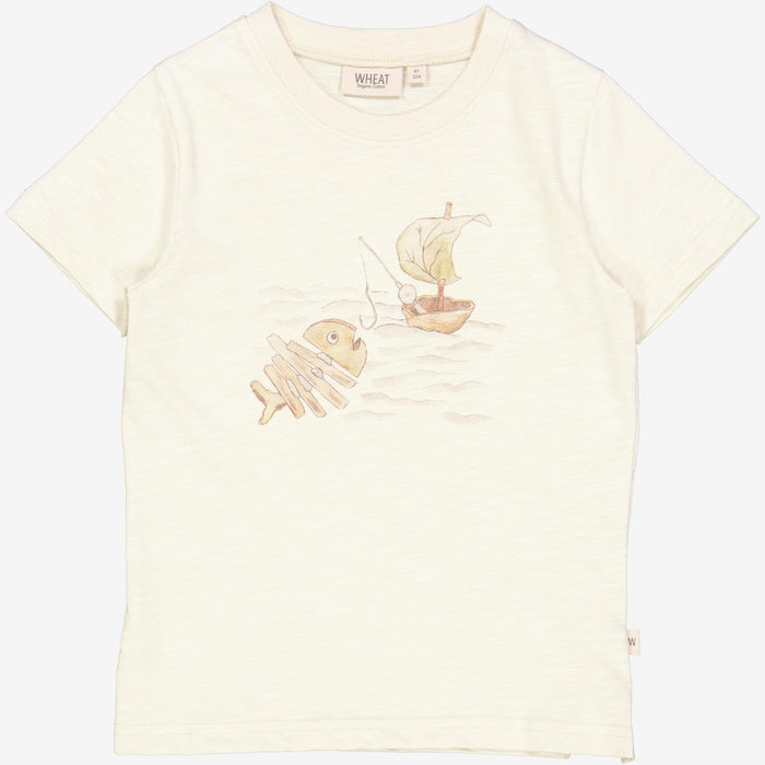 Wheat Main  T-Shirt Fishing Jersey Tops and T-Shirts 3356 chalk