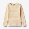 Wheat Main T-Shirt L/S Belis Jersey Tops and T-Shirts 5002 pale apricot stripe