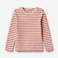 Wheat Main T-Shirt L/S Stig Jersey Tops and T-Shirts 2078 red stripe