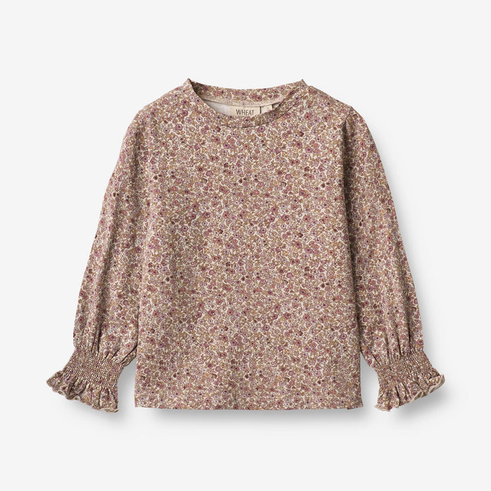 Wheat Main T-Shirt Norma Jersey Tops and T-Shirts 0098 grey rose flowers