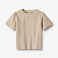 Wheat Main T-Shirt S/S Iris Jersey Tops and T-Shirts 3162 feather gray
