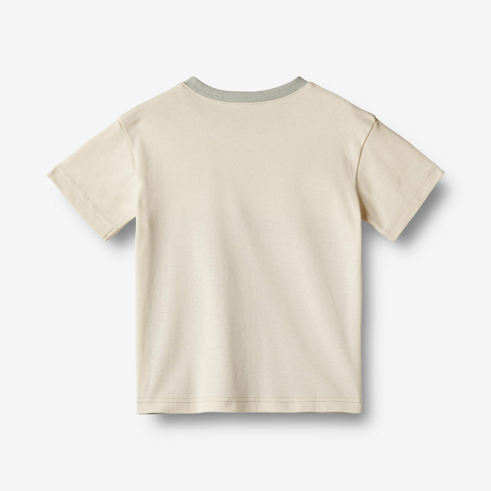 Wheat Main T-Shirt S/S Oliver Jersey Tops and T-Shirts 1475 sea mist