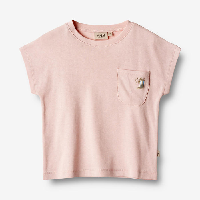 Wheat Main T-Shirt S/S Signe Jersey Tops and T-Shirts 2281 rose ballet