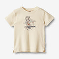 Wheat Main T-Shirt S/S Tobias Jersey Tops and T-Shirts 1477 shell