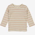 Wheat Main  T-Shirt Striped LS | Baby Jersey Tops and T-Shirts 1229 dusty stripe