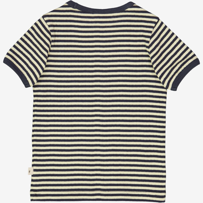Wheat Main  T-Shirt Surfcrab Badge Jersey Tops and T-Shirts 1387 midnight stripe