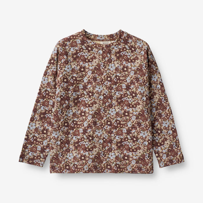 Wheat Main T-Shirt Thilda Jersey Tops and T-Shirts 9407 flowers in plenty