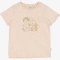 Wheat Main T-Shirt Vegetables Embroidery Jersey Tops and T-Shirts 2032 rose dust