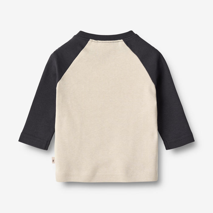 Wheat Main T-Shirt Walrus | Baby Jersey Tops and T-Shirts 1432 navy