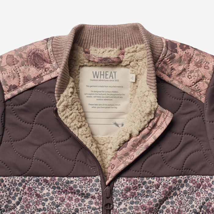 Wheat Outerwear Thermo Jacket Hadis Thermo 9408 harlequin berries