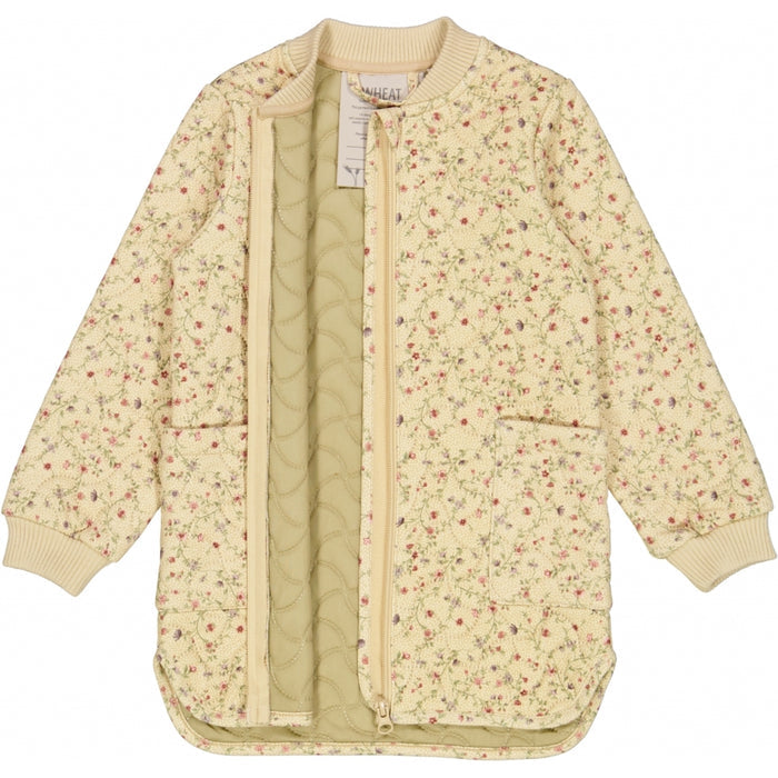 Wheat Outerwear Thermo Jacket Herta Thermo 9103 flower vine
