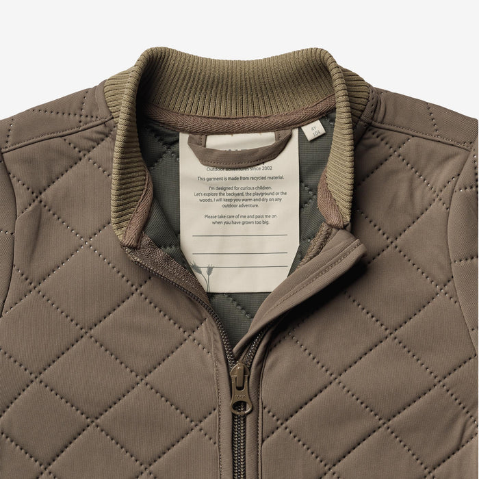 Wheat Outerwear Thermo Jacket Loui Thermo 1095 stone